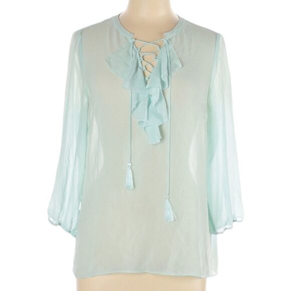 Laundry by Shelli Segal Blouse Size 10 - Picture 1 of 2